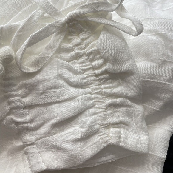 NEW - Torrid 4 Womens Plus Size 4X‎ White Empire Waist Lined Tank Top - Picture 6 of 16